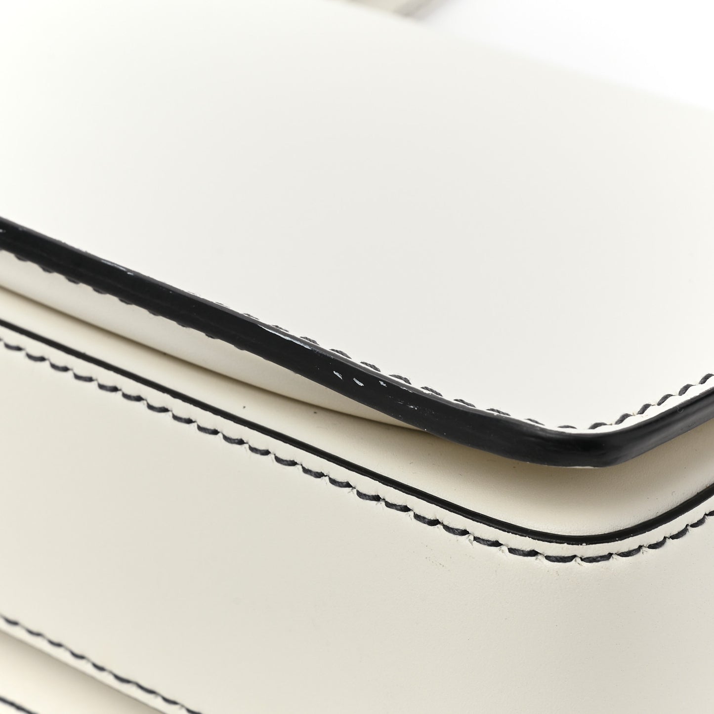 Smooth Calfskin Dio(r)evolution Flap Bag Off White