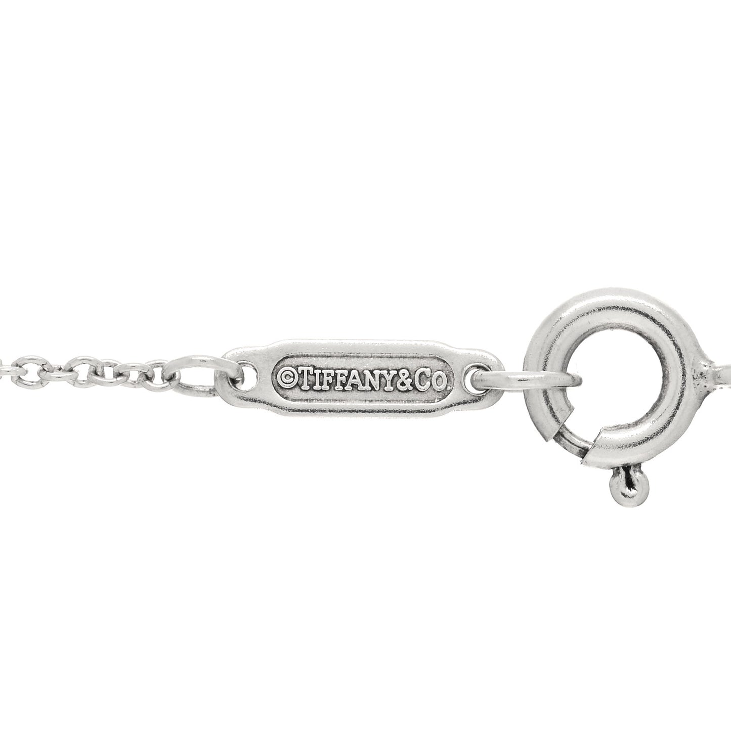 Sterling Silver Return to Tiffany Heart Pendant Necklace