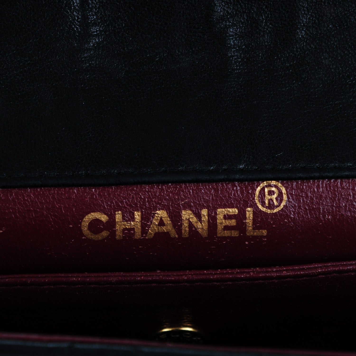 Chanel Lambskin Quilted Small Shoulder Bag Black 7 of 10