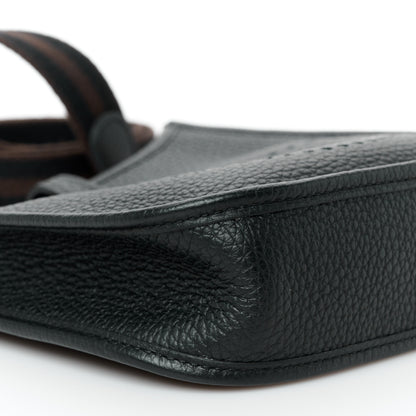 Hermes Taurillon Clemence Amazone Evelyne TPM Black Ebene 10 of 11