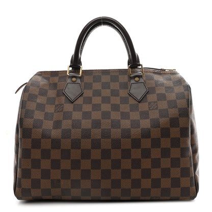 Louis Vuitton Damier Ebene Speedy 30 1 of 10