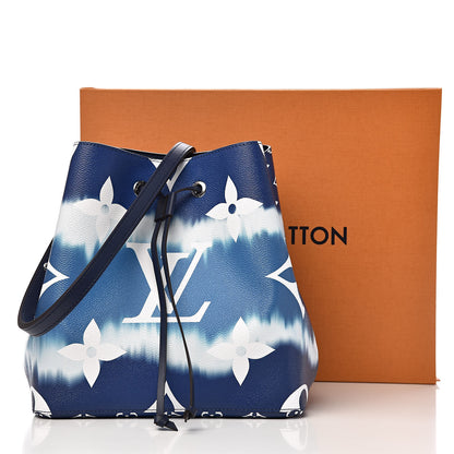 Louis Vuitton Monogram Escale Neonoe MM Blue 11 of 11