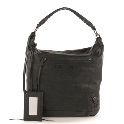 Balenciaga Agneau Classic Hardware Day Hobo Anthracite 1 of 7