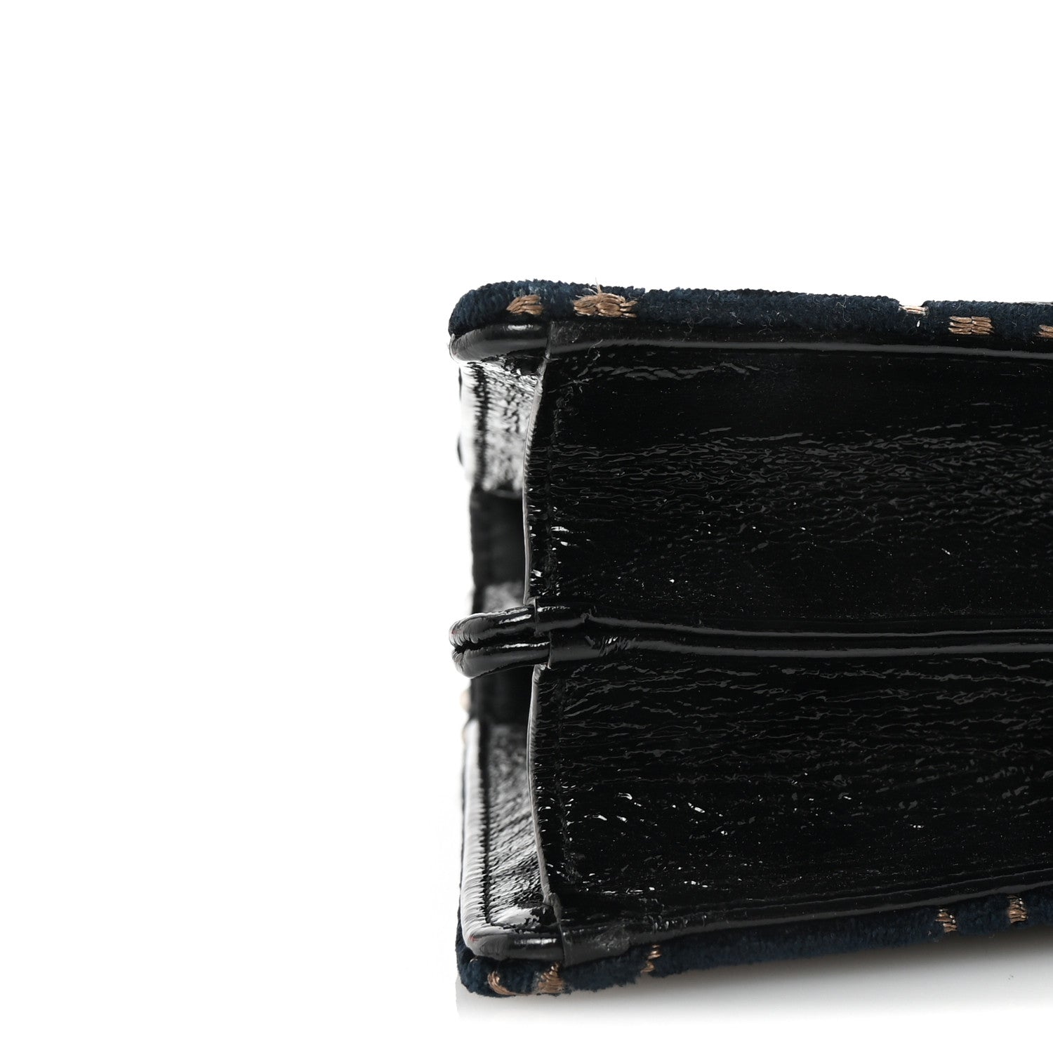 Gucci Velvet Skipper GG Monogram Small Dionysus Shoulder Bag Blue Beige Black 9 of 10