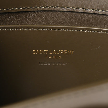 Saint Laurent Box Calfskin Mini Voltaire Shoulder Bag  Deep Musk 6 of 10