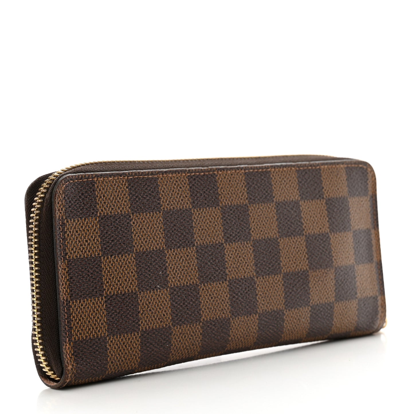 Damier Ebene Clemence Wallet Rose Ballerine