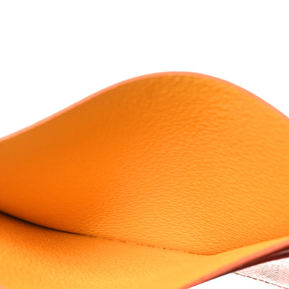 Goyard Goyardine Saint Sulpice Card Holder Orange 5 of 6