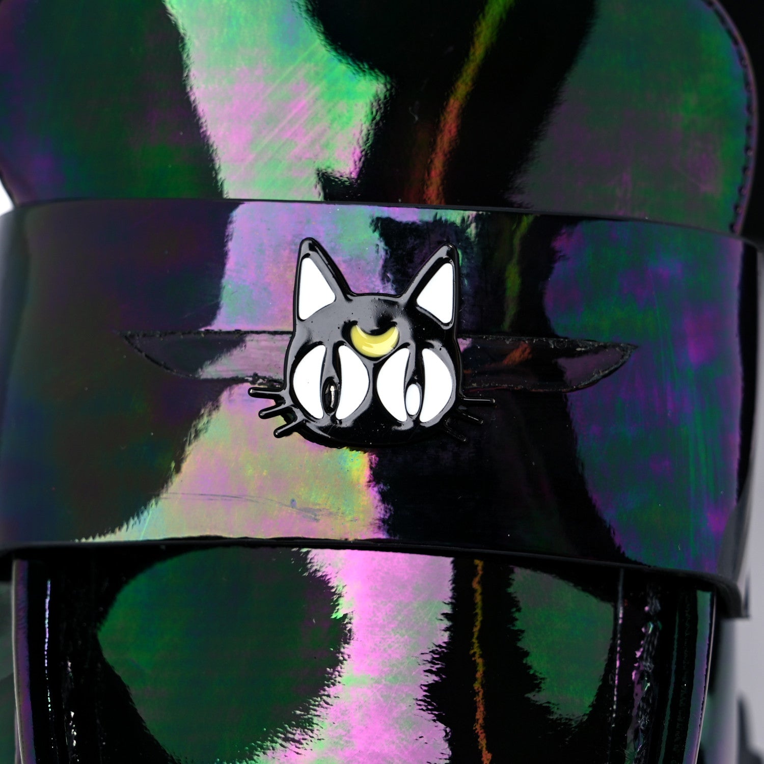 Jimmy Choo X SAILOR MOON Calfskin Luna 120 Loafers 40 Iridescent 10 of 15