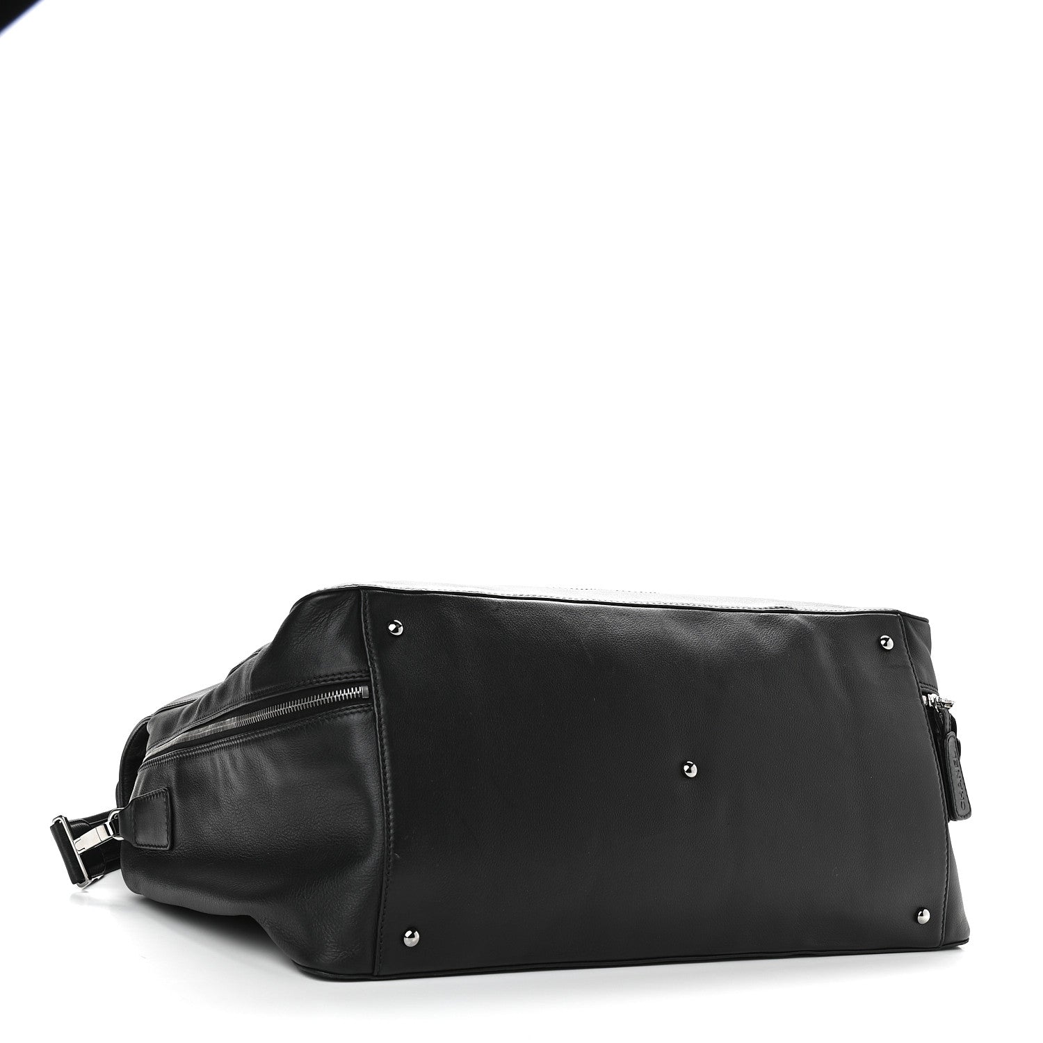 Chanel Lambskin Timeless CC Duffle Bag Black 4 of 10