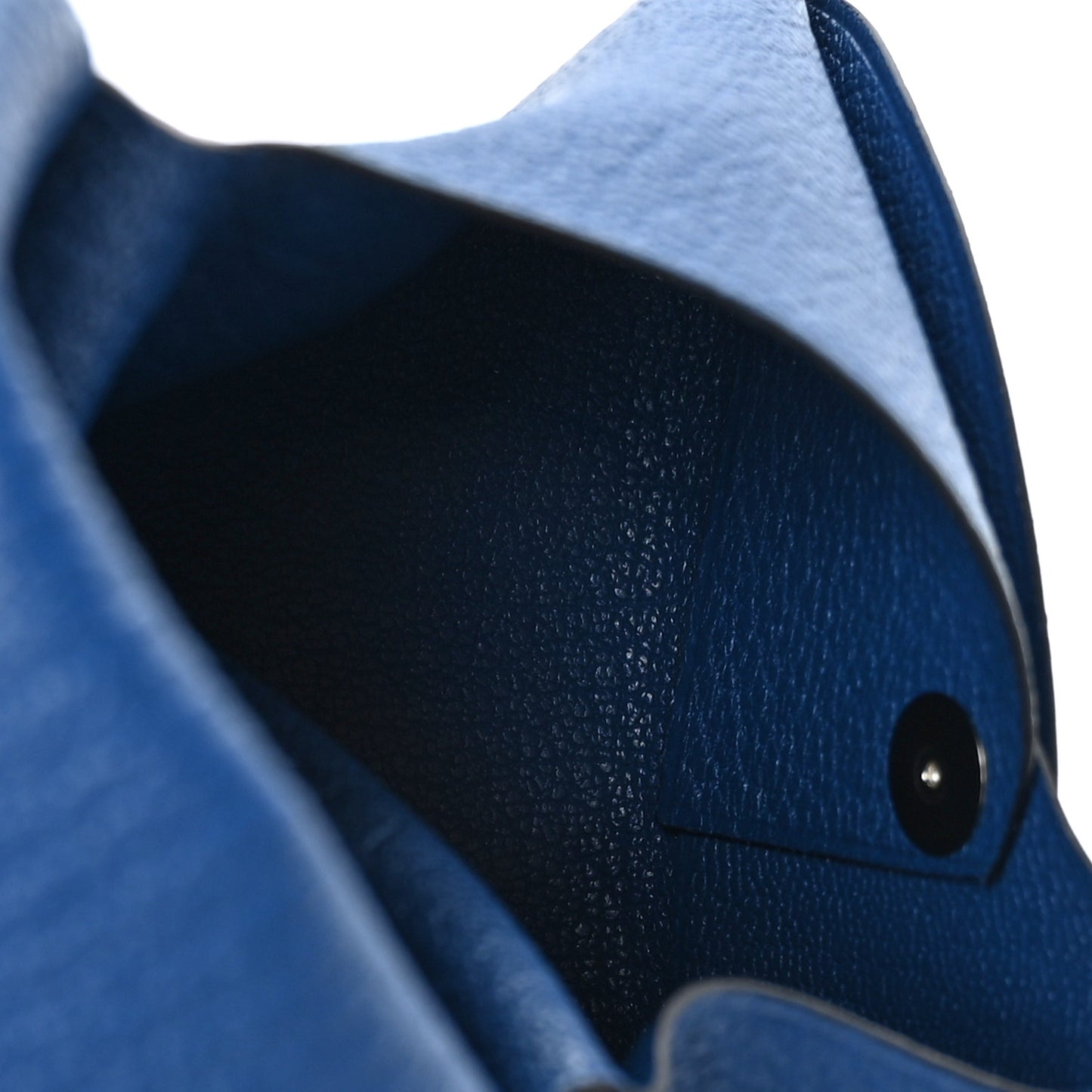 Chevre Chamkila Calvi Duo Card Case Bleu Royale