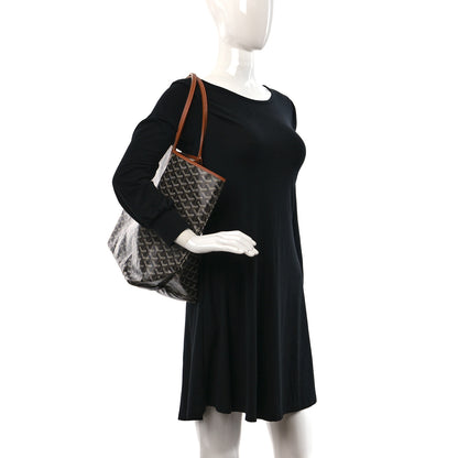 Goyard Goyardine Saint Louis PM Black Gold 2 of 10
