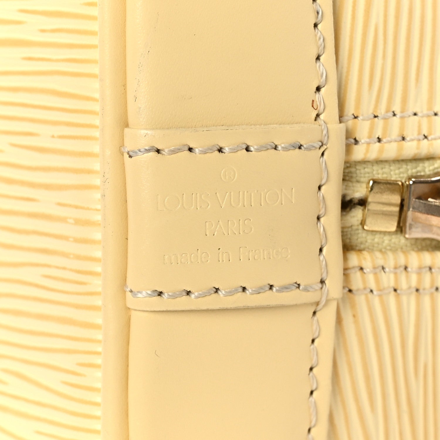 Louis Vuitton Epi Alma PM Vanilla 7 of 11