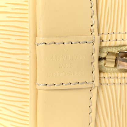 Louis Vuitton Epi Alma PM Vanilla 7 of 11