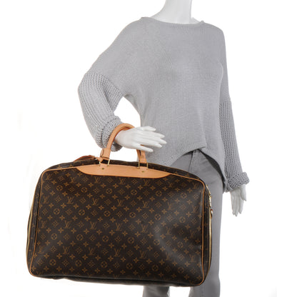 Louis Vuitton Monogram Alize 2 Compartment Luggage Travel Bag 2 of 7