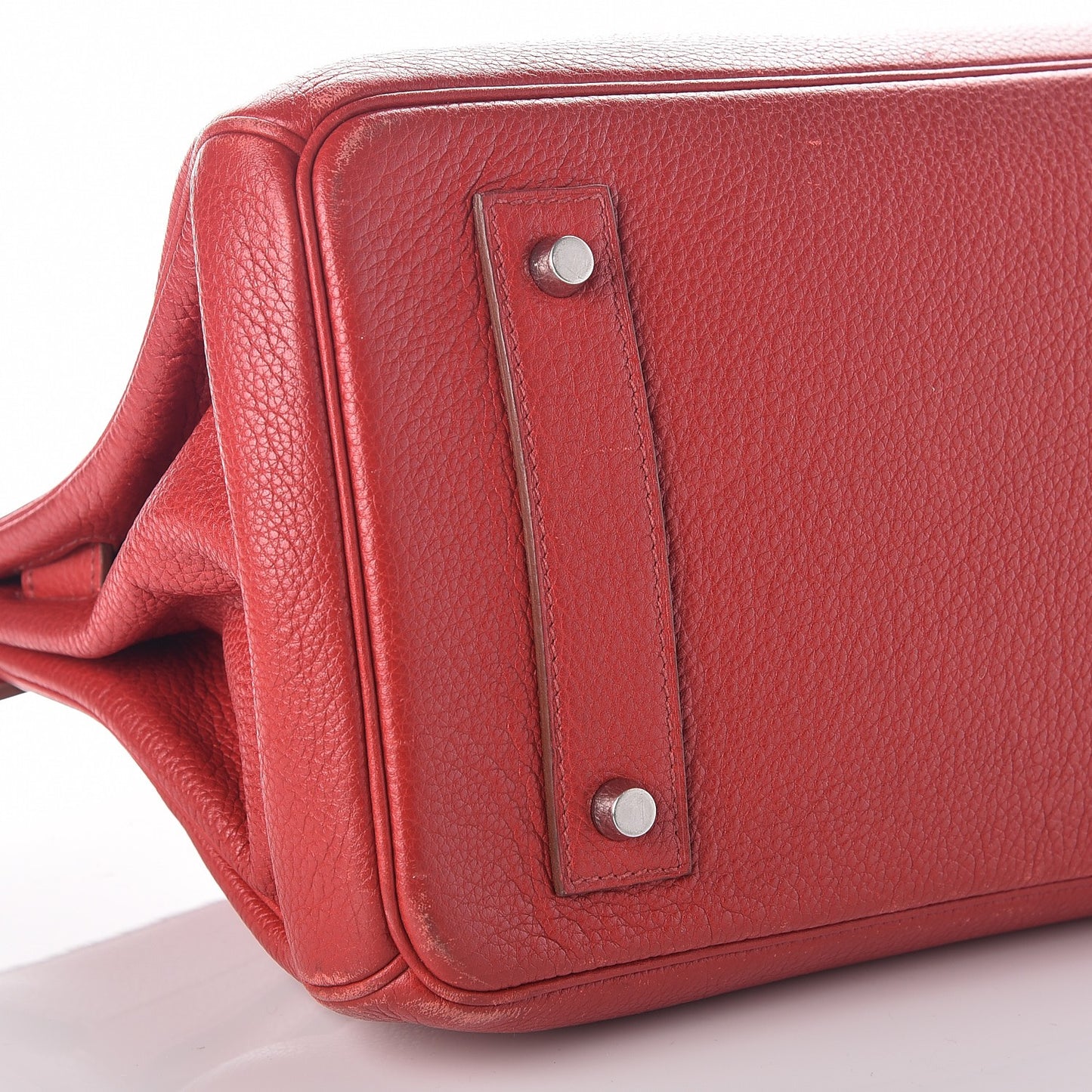 Taurillon Clemence JPG Shoulder Birkin II 42 Rouge Vif