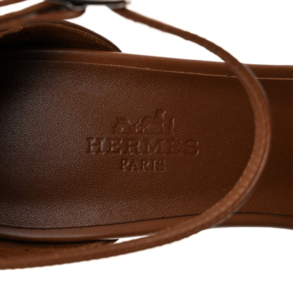 Hermes Calfskin Premiere 70 Sandals 38.5 6 of 7