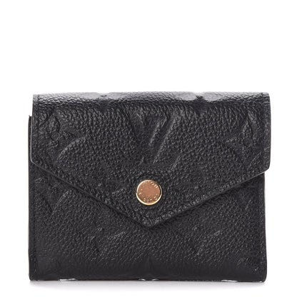Louis Vuitton Empreinte Zoe Wallet Black 1 of 8