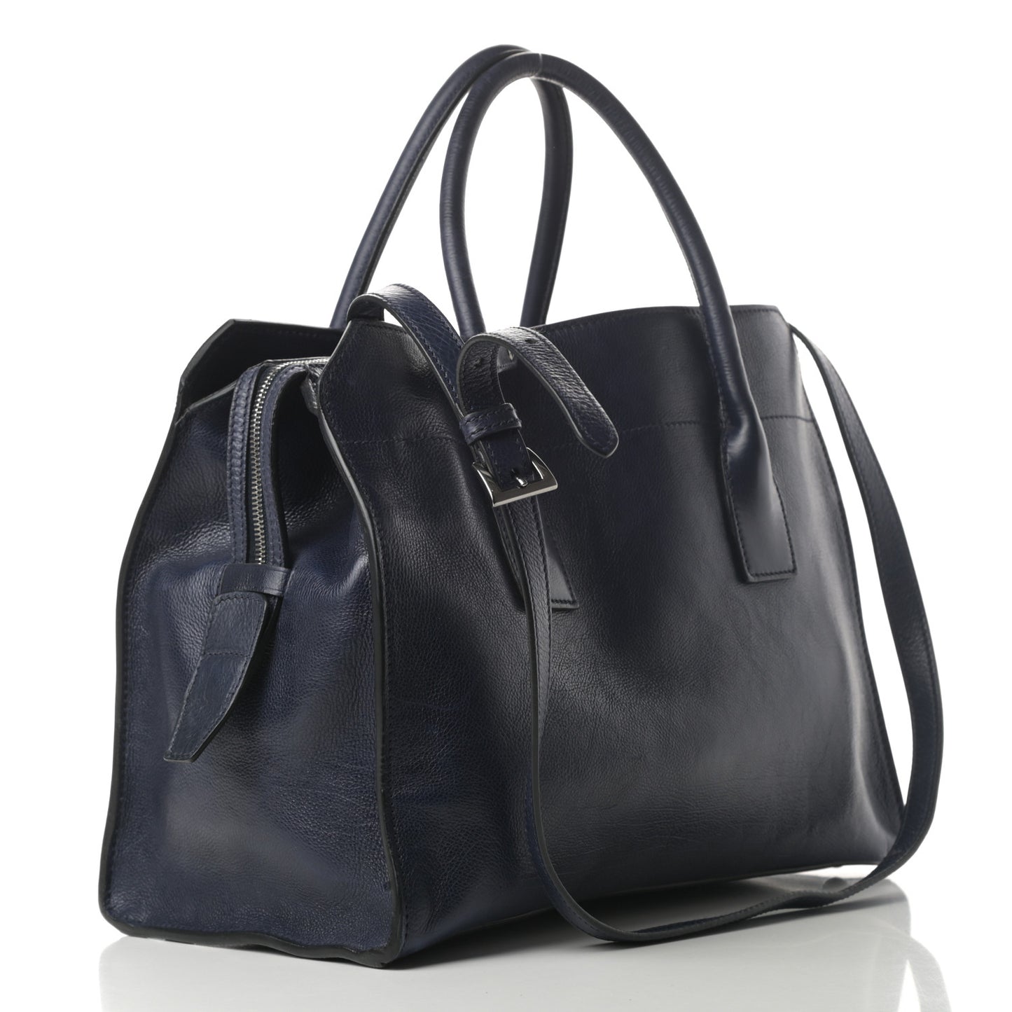 Glace Calfskin Shopping Tote Baltico