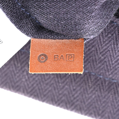 Hermes Canvas Swift Aline Grooming Bag Navy 6 of 11