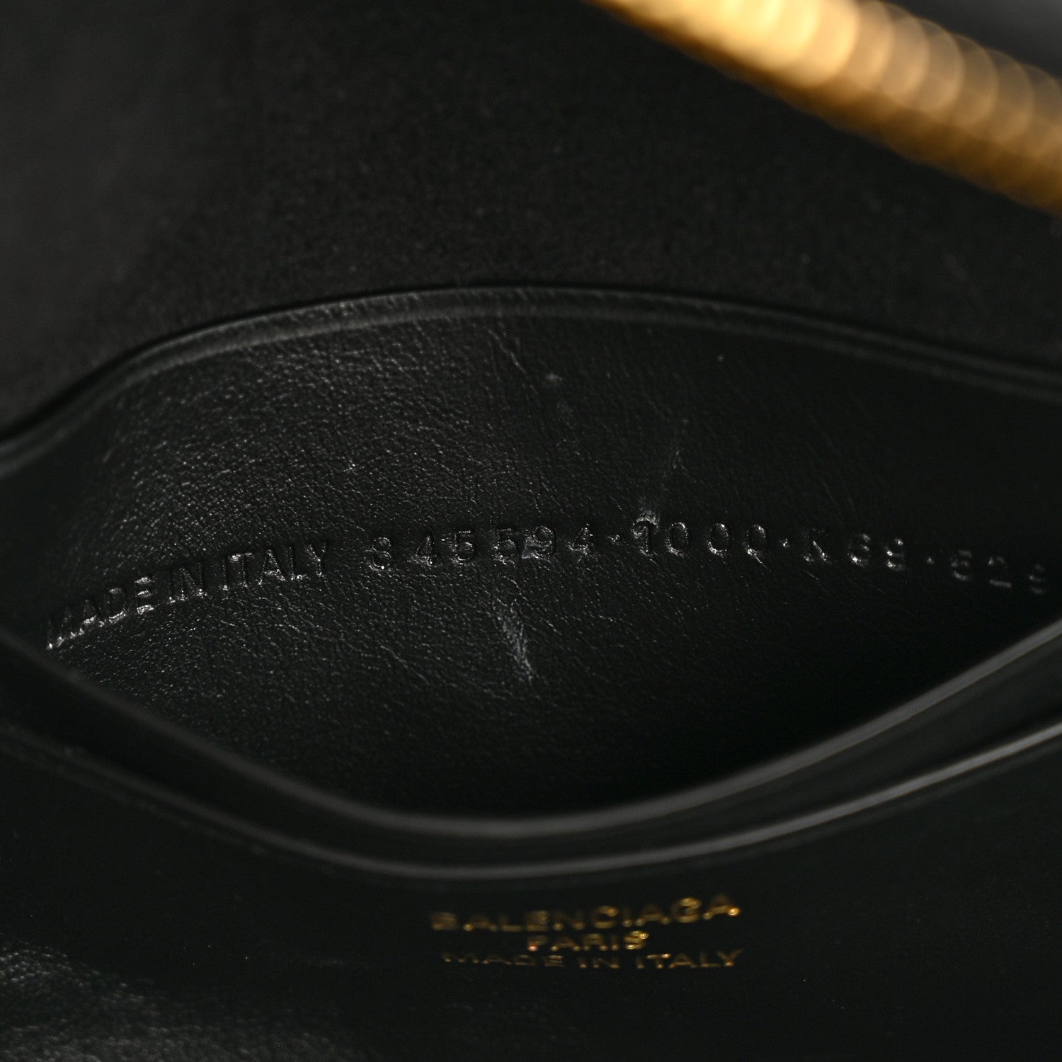 Balenciaga Natural Smooth Calfskin Rodeo Vanity Black 7 of 12