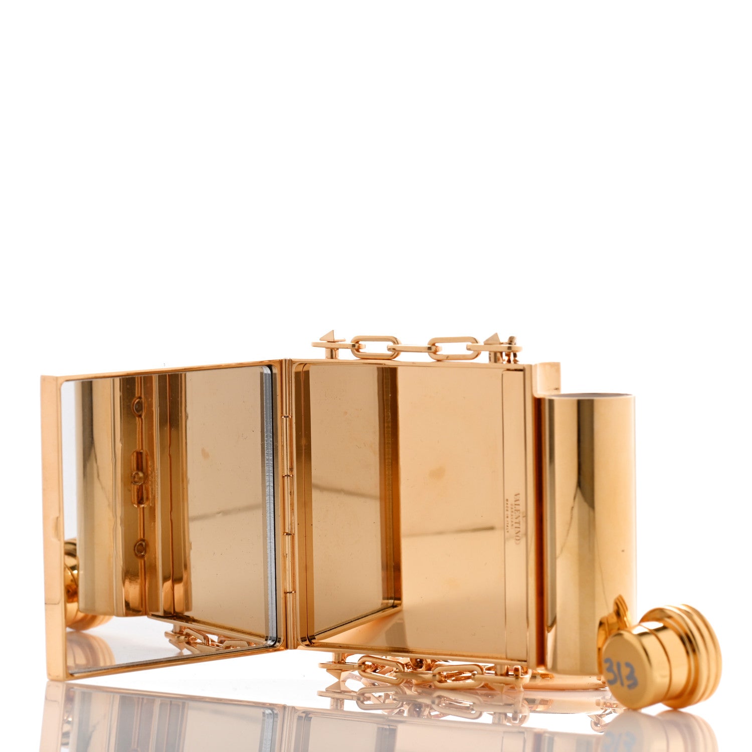 Valentino Garavani Rockstud Lipstick Holder Minaudiere Pink 6 of 11