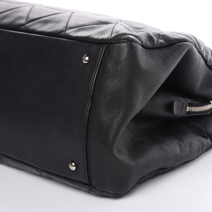 Chanel Soft Caviar Quilted Large Timeless Tote Black 9 of 28