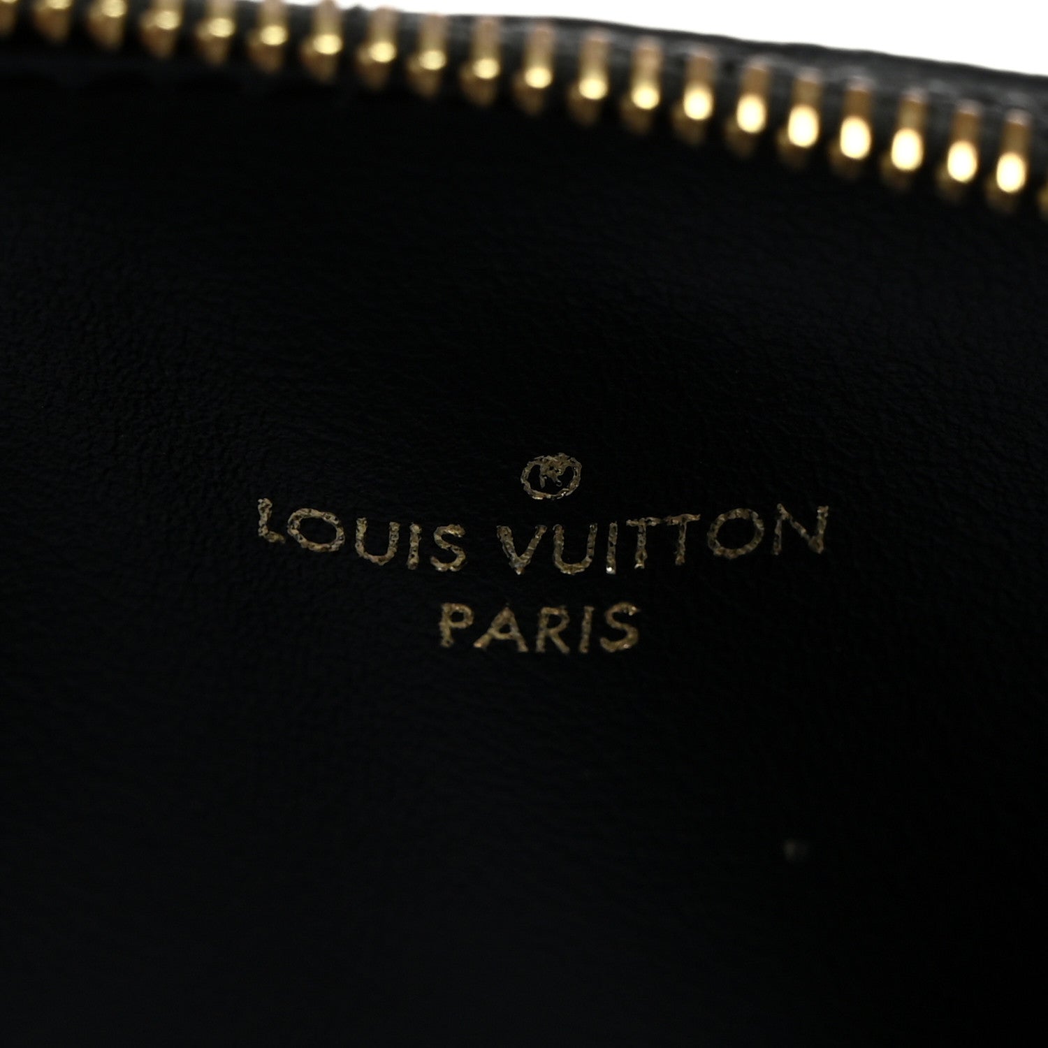 Louis Vuitton Empreinte Felicie Chain Wallet Zippered Insert Black 6 of 6