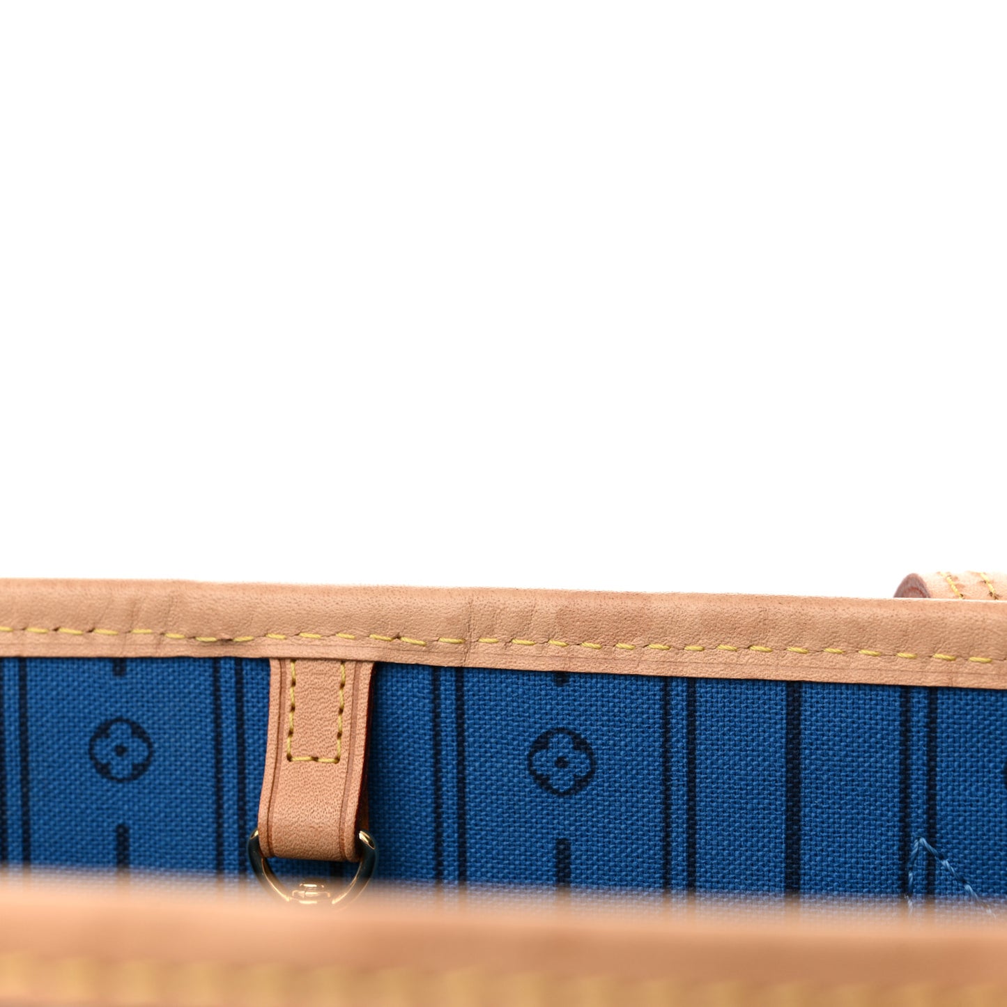 Monogram My LV Heritage Neverfull MM Blue De France White