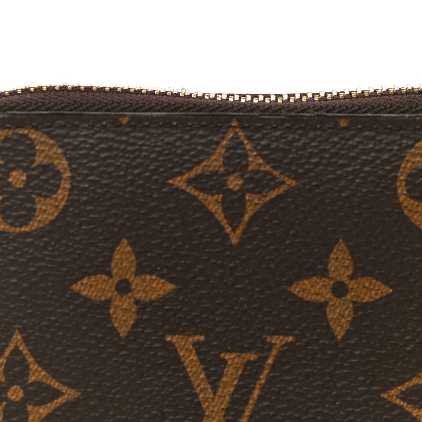 Monogram Clemence Wallet Fuchsia
