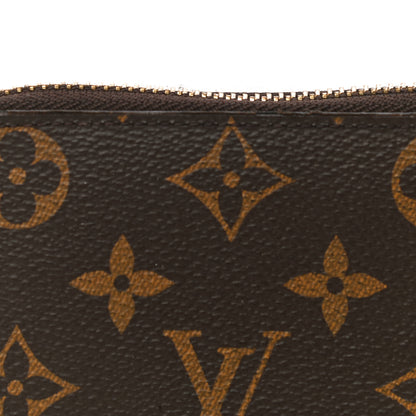 Louis Vuitton Monogram Clemence Wallet Fuchsia 12 of 13