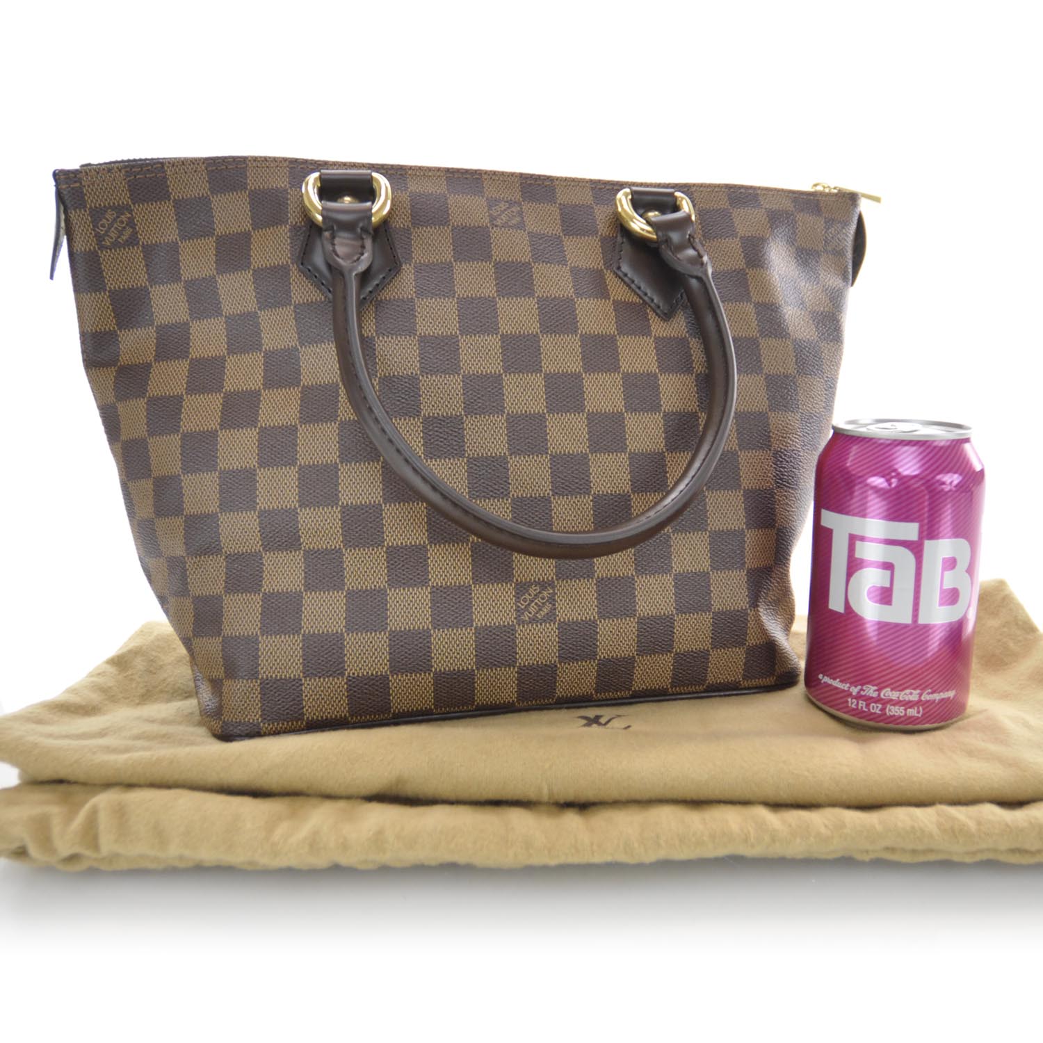 Louis Vuitton Damier Ebene Saleya PM 3 of 6