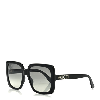 Gucci Acetate Square Frame Sunglasses GG0148S Black 1 of 8