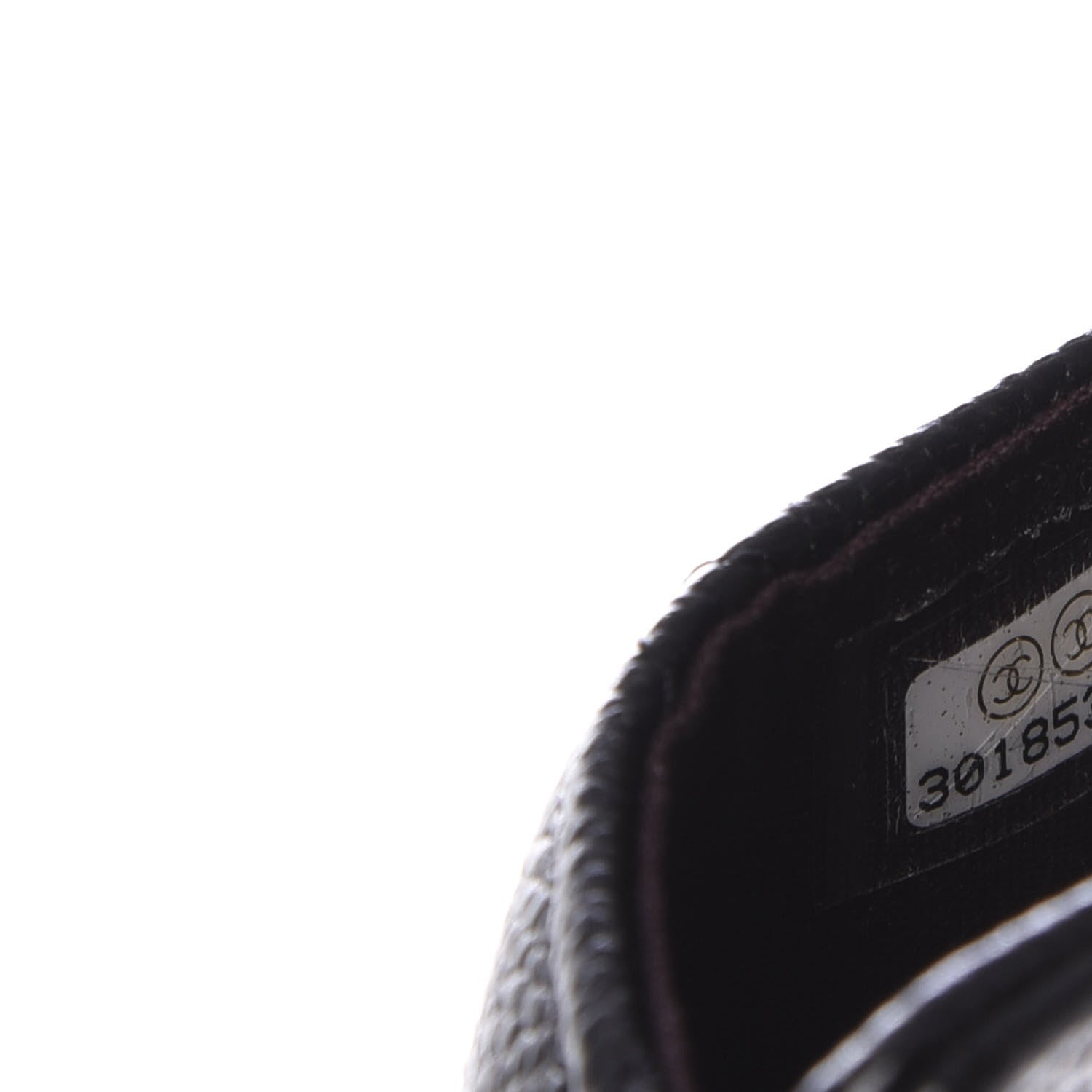 Chanel Caviar Quilted Card Holder On Chain Black 7 of 8