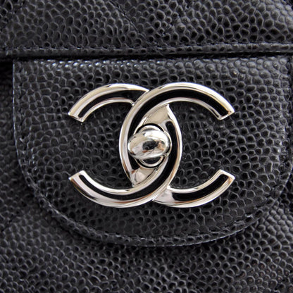 Chanel Caviar Quilted Maxi Double Flap Black 5 of 10