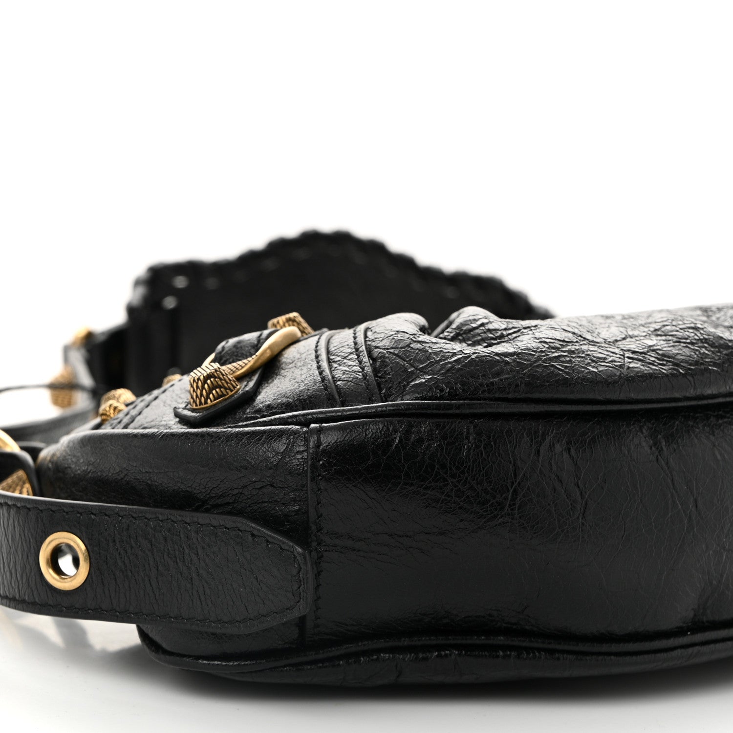 Balenciaga Agneau Arena Le Cagole Shoulder Bag XS Black 10 of 12