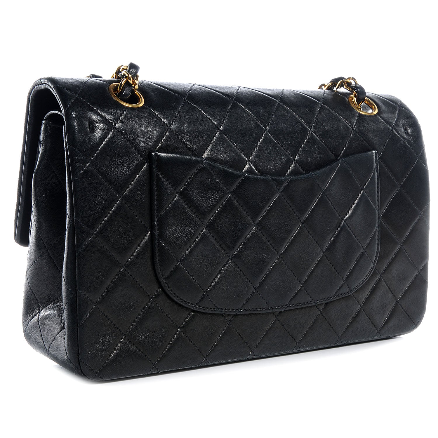 Chanel Lambskin Medium Double Flap Black 3 of 11