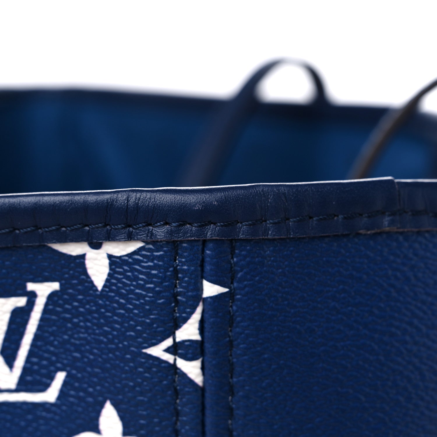 Louis Vuitton Monogram Escale Neverfull MM Blue 9 of 13