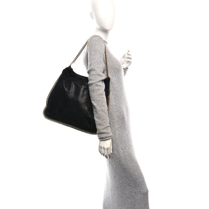 Stella McCartney Shaggy Deer Falabella Hobo Black 2 of 10