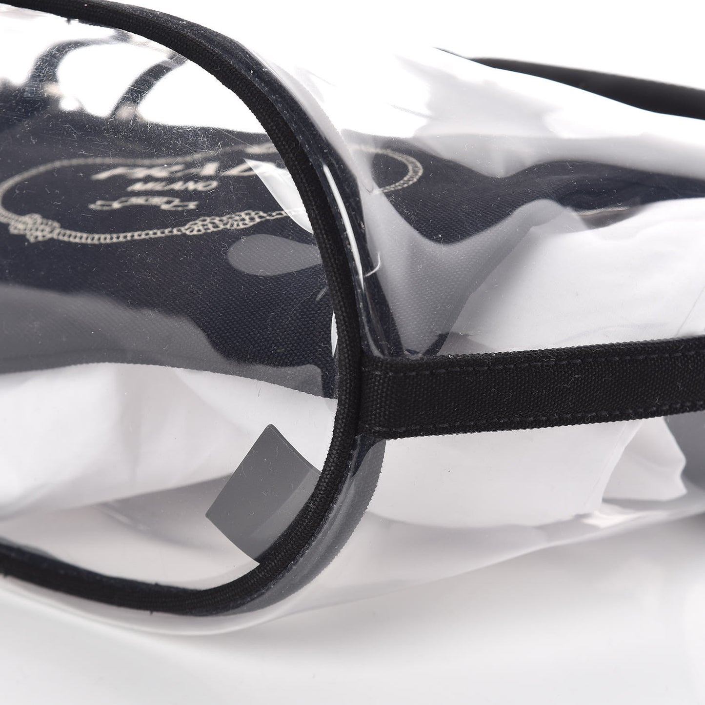 Plexiglass Canapa Small Shopper Tote Black