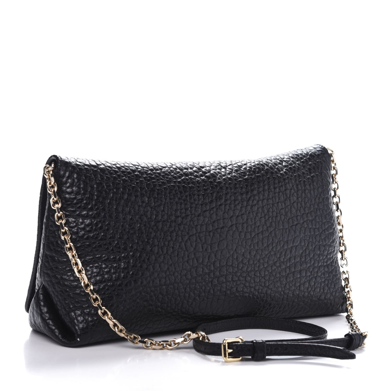 Burberry Signature Grain Medium Mildenhall Crossbody Bag Black 3 of 14