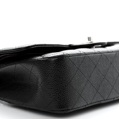 Chanel Caviar Quilted Medium Double Flap Black 9 of 11