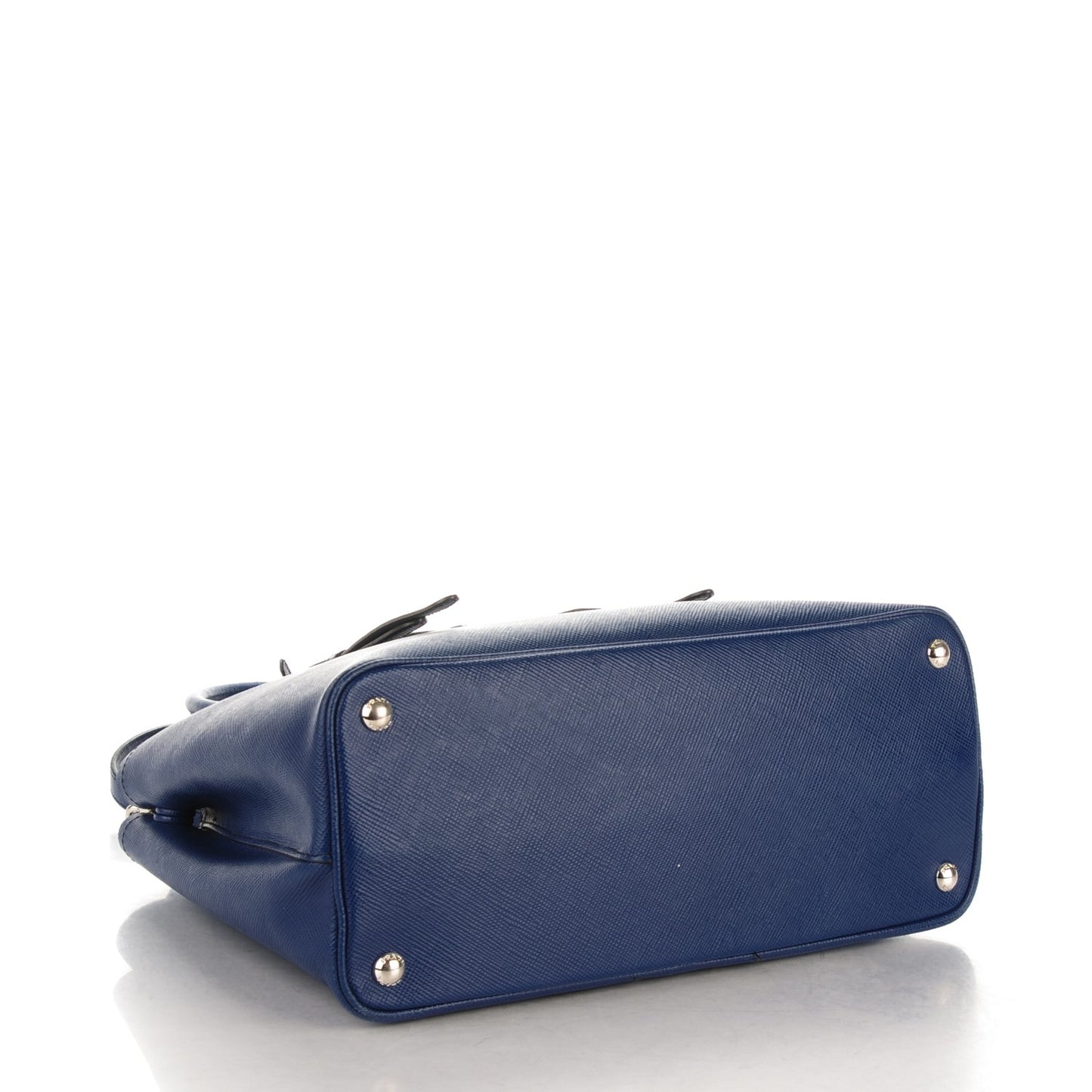 Saffiano Cuir Small Double Handle Tote Inchiostro