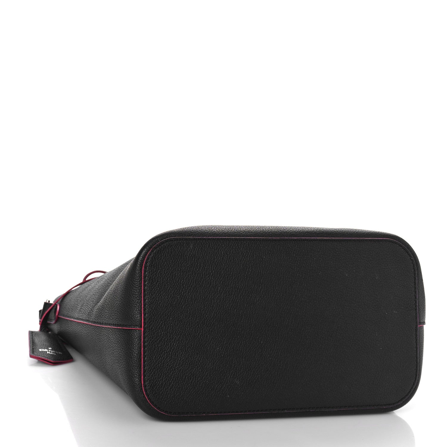 Louis Vuitton Calfskin Lockme Bucket Black 3 of 9