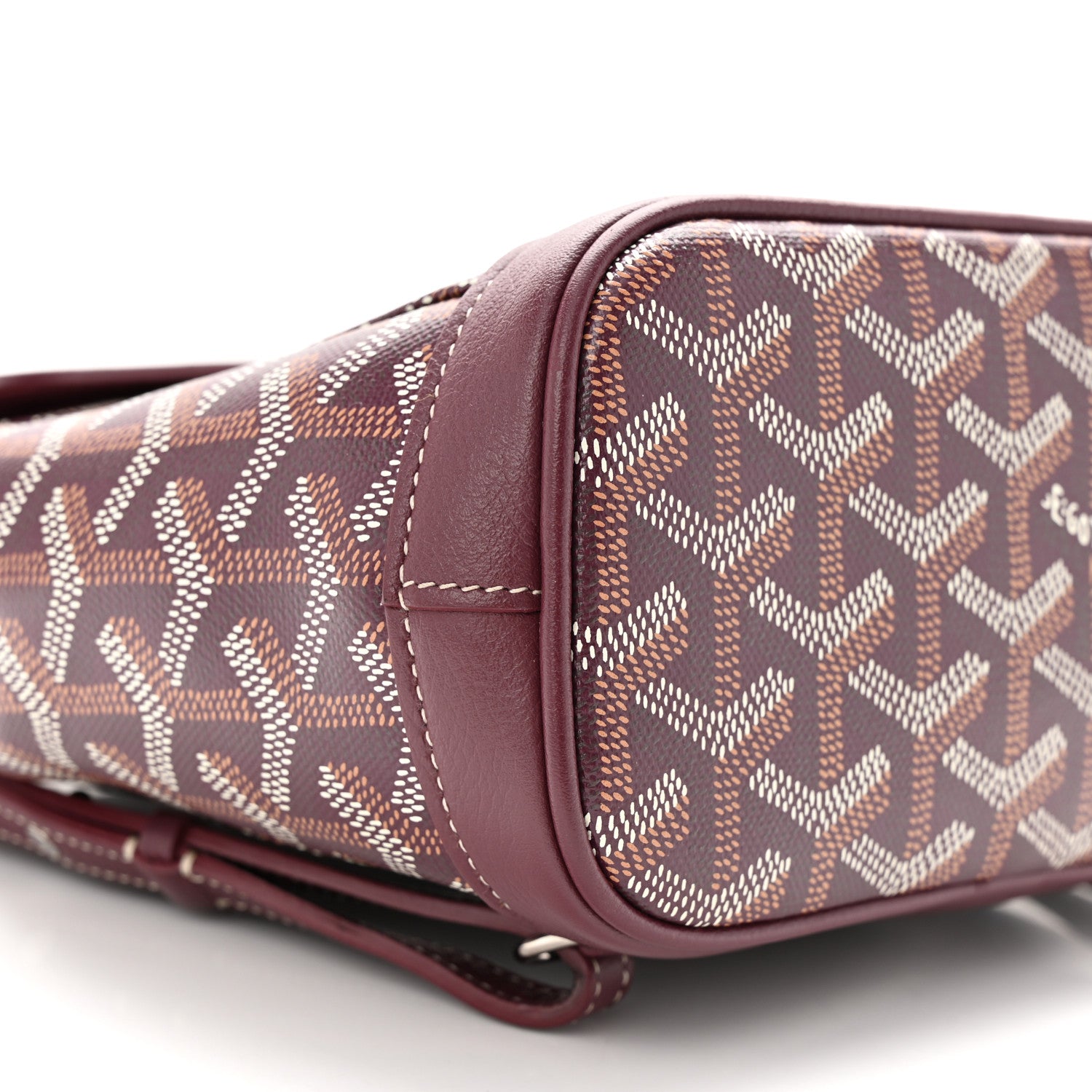 Goyard Goyardine Calfskin Mini Alpin Backpack Bordeaux 8 of 10