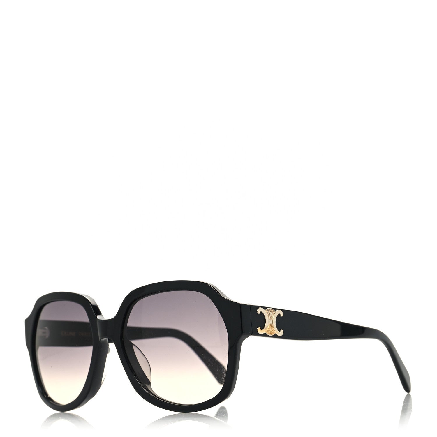 Celine Acetate Triomphe Sunglasses CL40189F Black 1 of 7