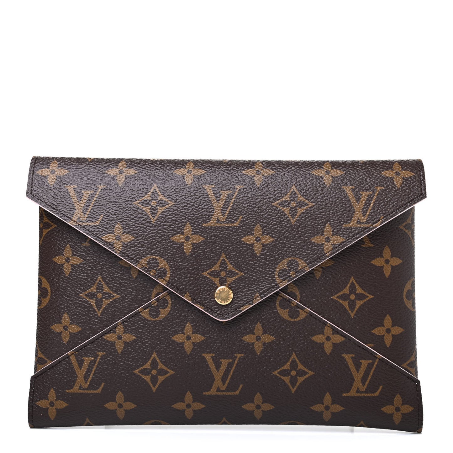Monogram Large Kirigami Pochette Insert Rose Ballerine