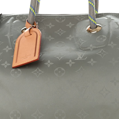 Louis Vuitton Monogram Titanium Keepall Bandouliere 50 7 of 11