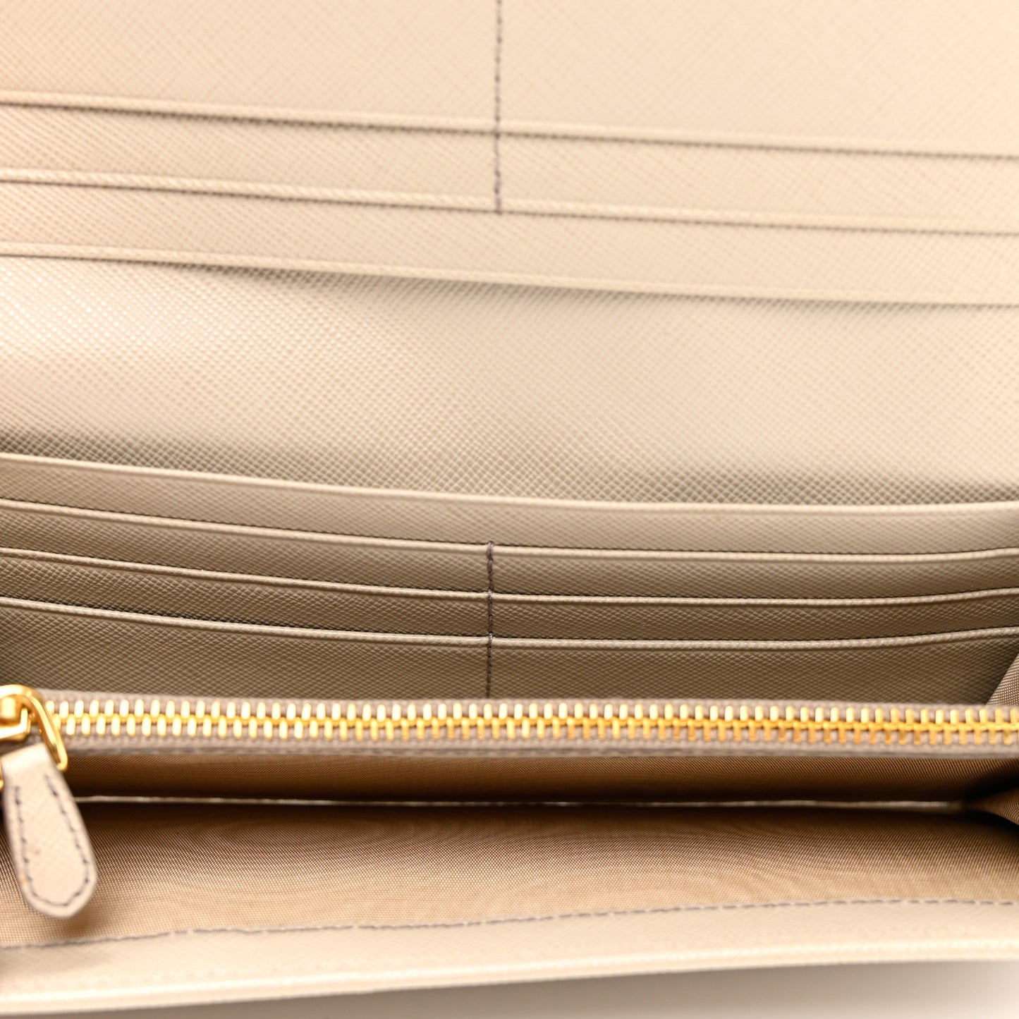 Saffiano Metal Continental Flap Wallet Cammeo