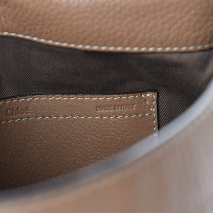 Chloe Calfskin Medium Marcie Round Crossbody Bag Nut 7 of 11