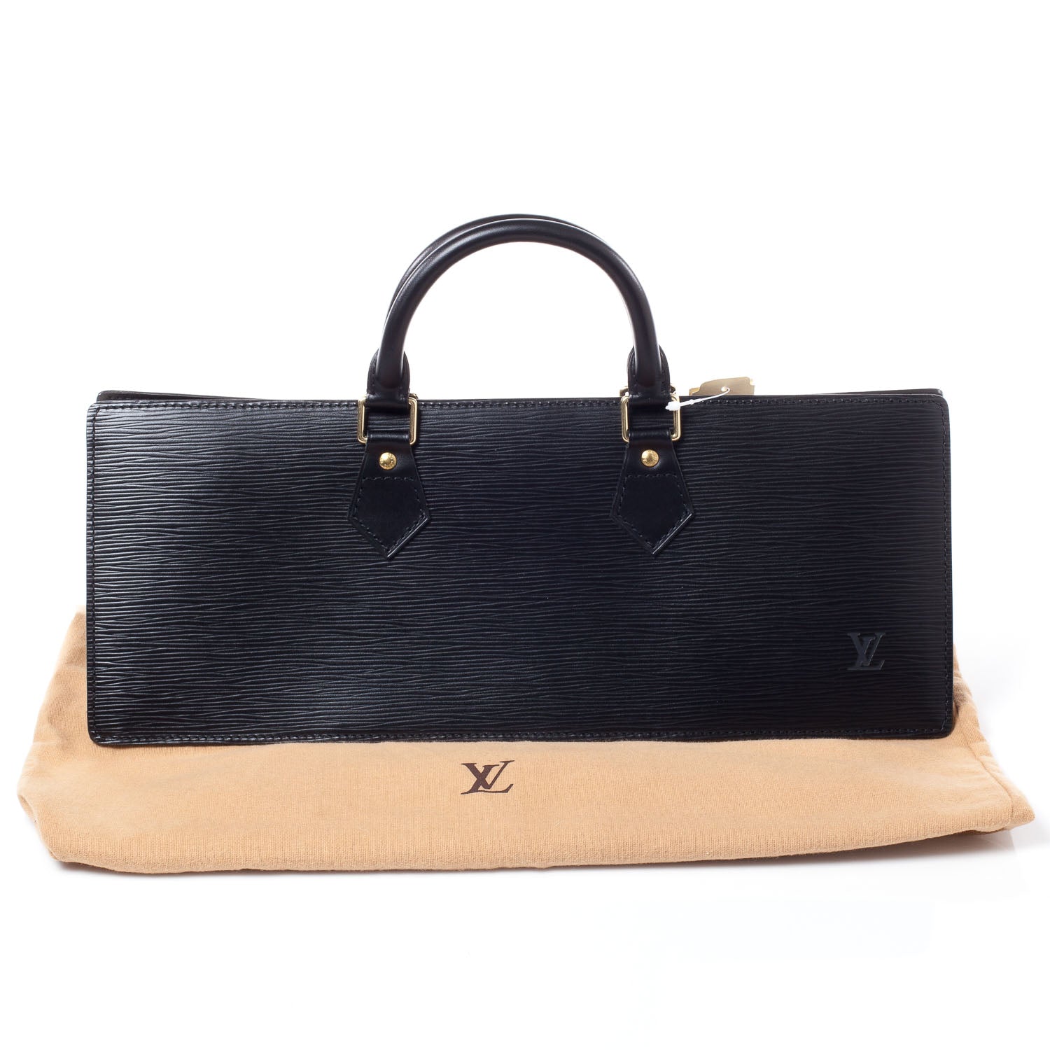 Louis Vuitton Epi Sac Triangle Black 10 of 10